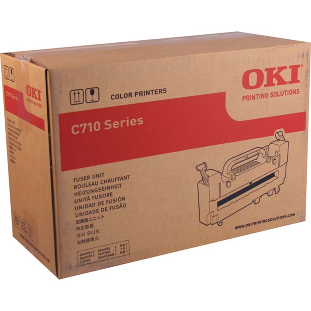 OKI 43854903 C-710 SERİSİ FUSER UNİTESİ ORJİNAL 60.000 SAYFA
