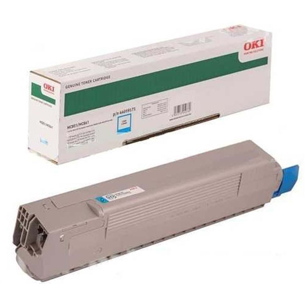 OKI 44059171 MC-851/861 MAVİ TONER ORJİNAL 7.300 SAYFA