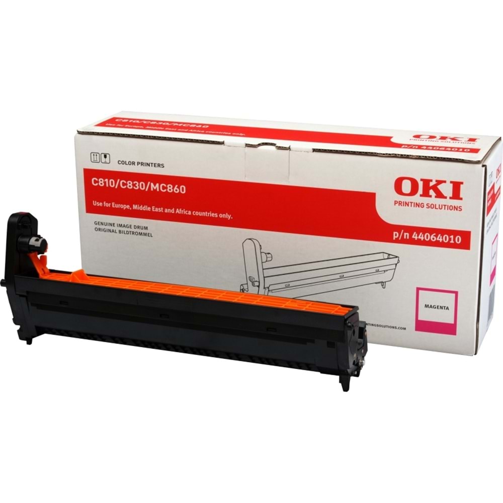OKI 44064010 C801/810/821/830/MC851/860/861 KIRMIZI DRUM ORJ 20K