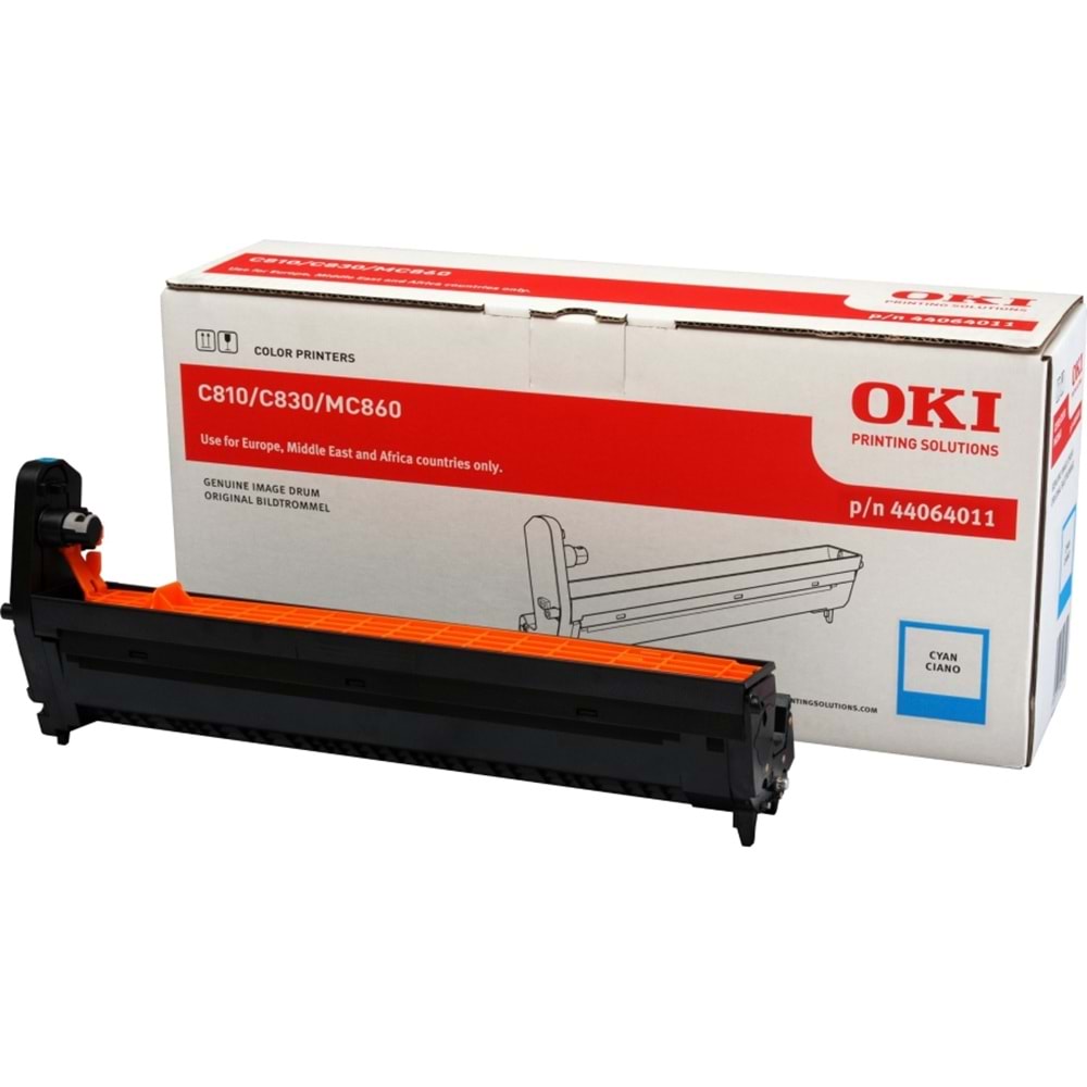 OKI 44064011 C801/810/821/830/MC851/860/861 MAVİ DRUM ORJ 20K