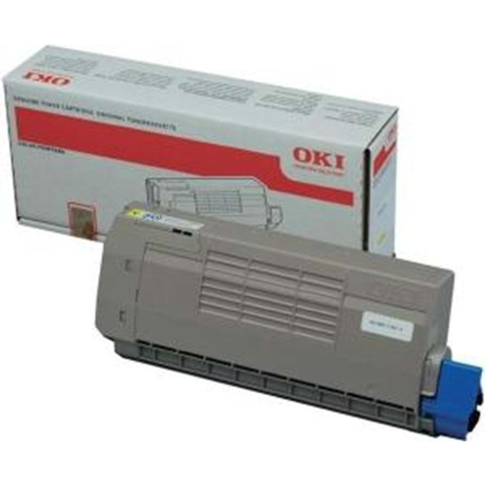 OKI 44315321 C610 SARI TONER ORJİNAL 6.000 SAYFA