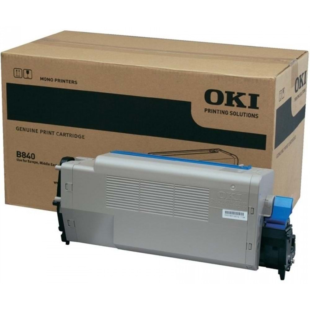 OKI 44661802 B-840 SİYAH TONER-DRUM ORJİNAL 20.000 SAYFA
