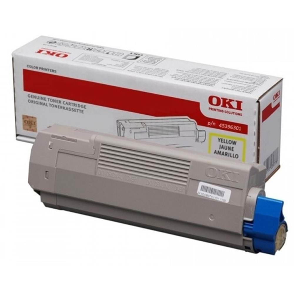 OKI 45396301 MC-760/770/780 SARI TONER ORJİNAL 6.000 SAYFA