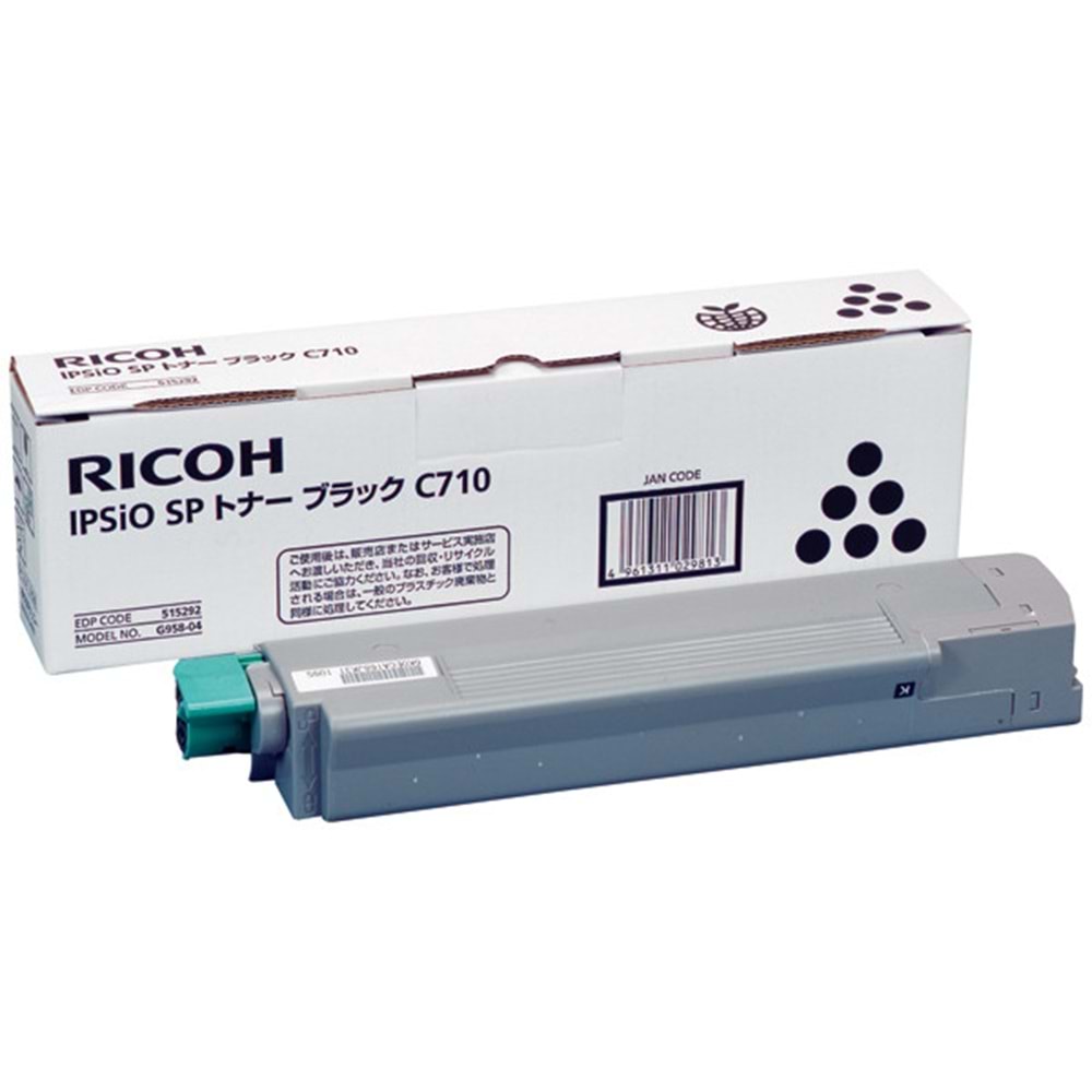 RICOH 515292 IPSIO SP-C710/711/720/721 SİYAH TONER ORJİNAL 6.000 SAYFA