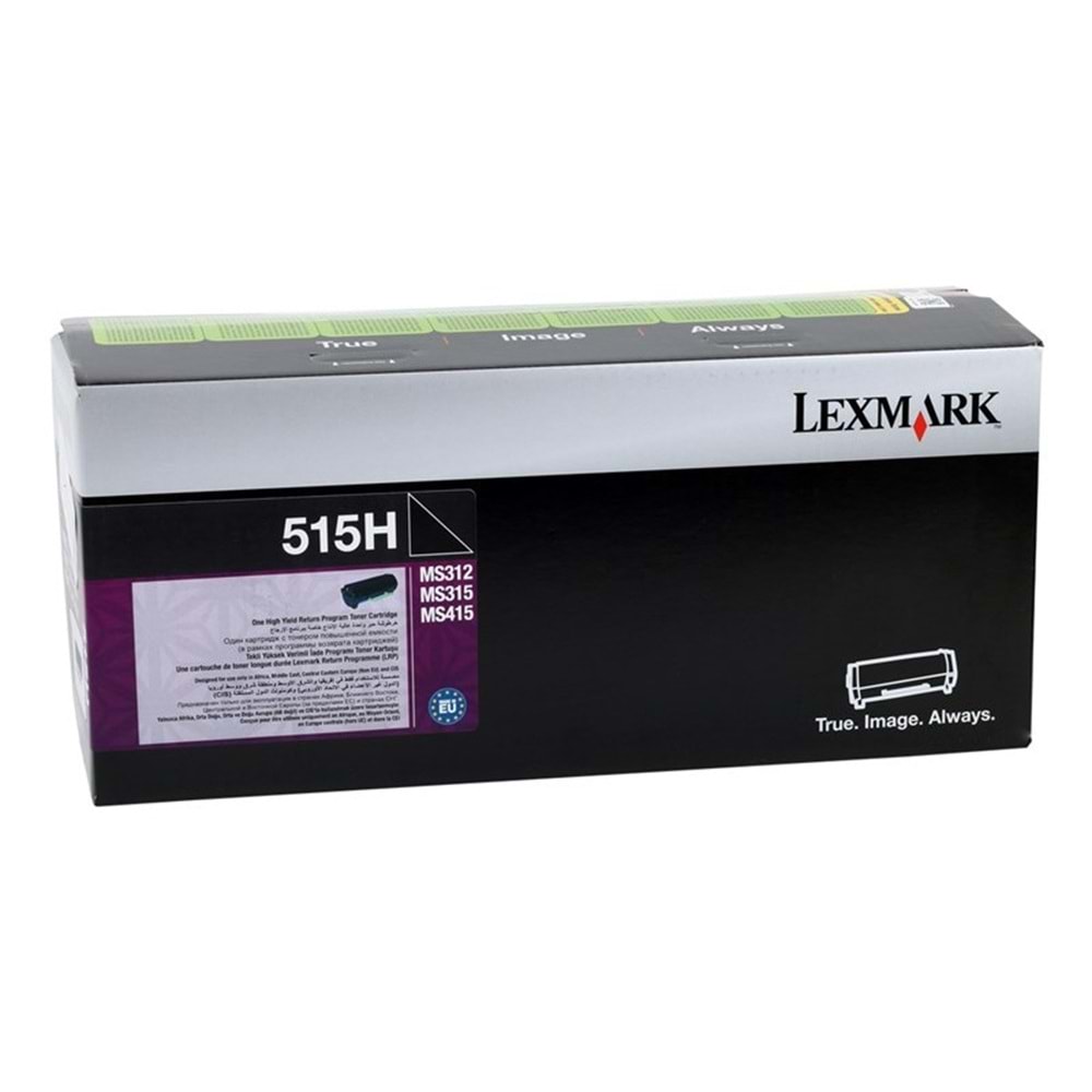 LEXMARK 51F5H00 515H MS312/415 SİYAH TONER ORJİNAL 5.000 SAYFA