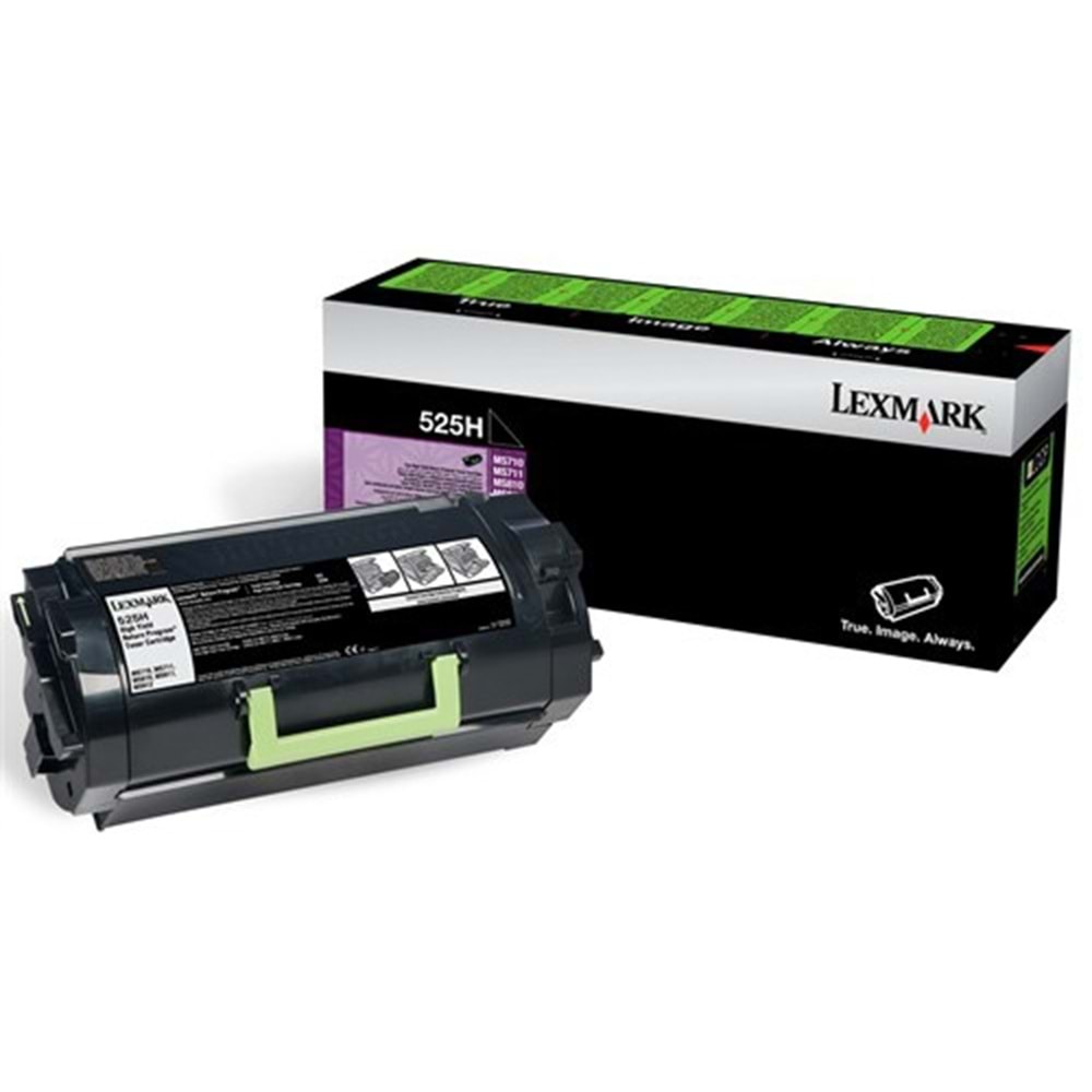 LEXMARK 52D5H00 MS711/810/811/812 SİYAH TONER ORJİNAL 25.000 SAYFA
