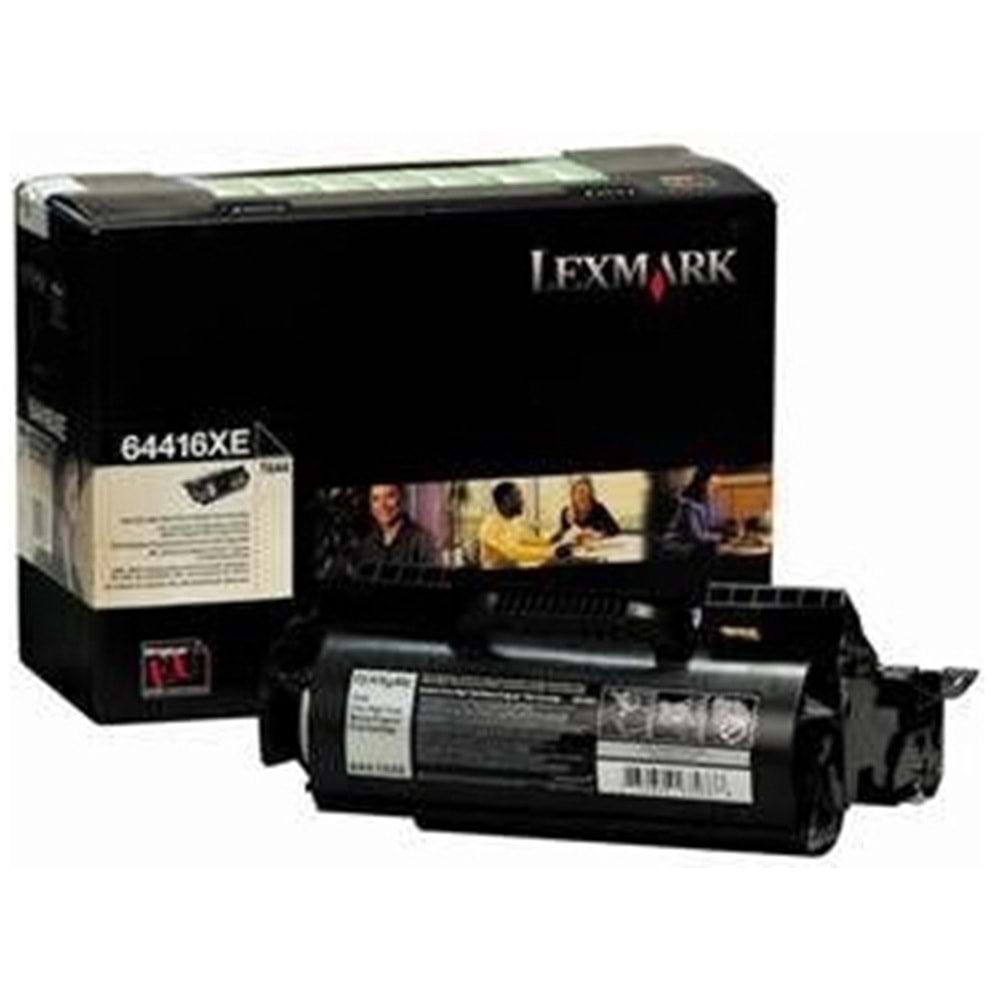 LEXMARK 64416XE T644 SİYAH TONER ORJİNAL 32000 SAYFA