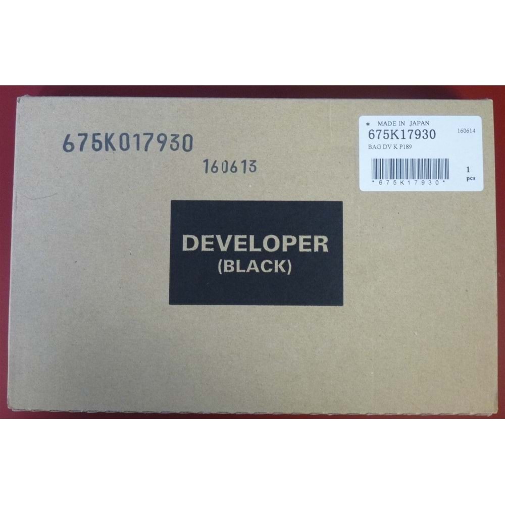 XEROX 675K017930 DC 240/250/7655/7755 SİYAH DEVELOPER ORJİNAL