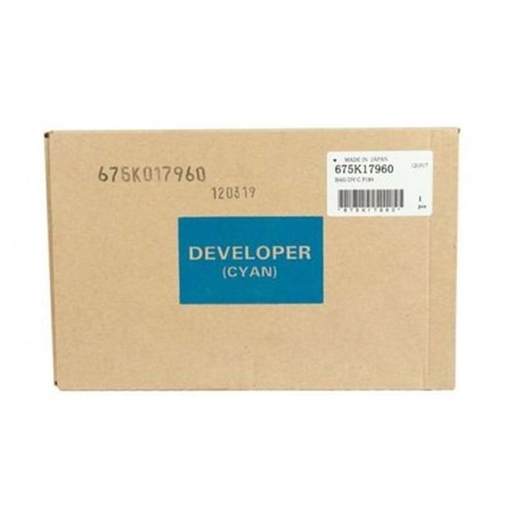 XEROX 675K017960 DC 240/250/7655/7755 MAVİ DEVELOPER ORJİNAL