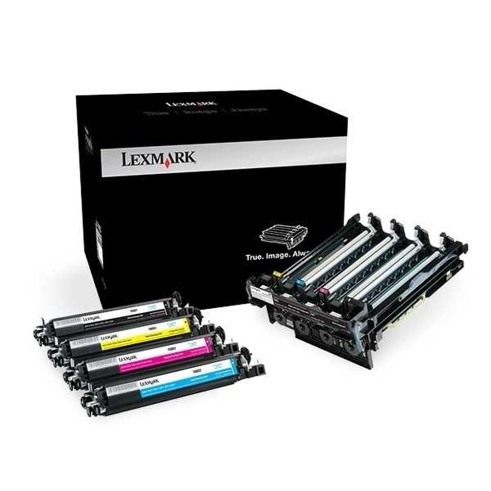 LEXMARK 70C0Z50 CS-CX 310/410/510 RENKLİ VE SİYAH DRUM ÜNİTESİ ORJİNAL 40.000 SAYFA
