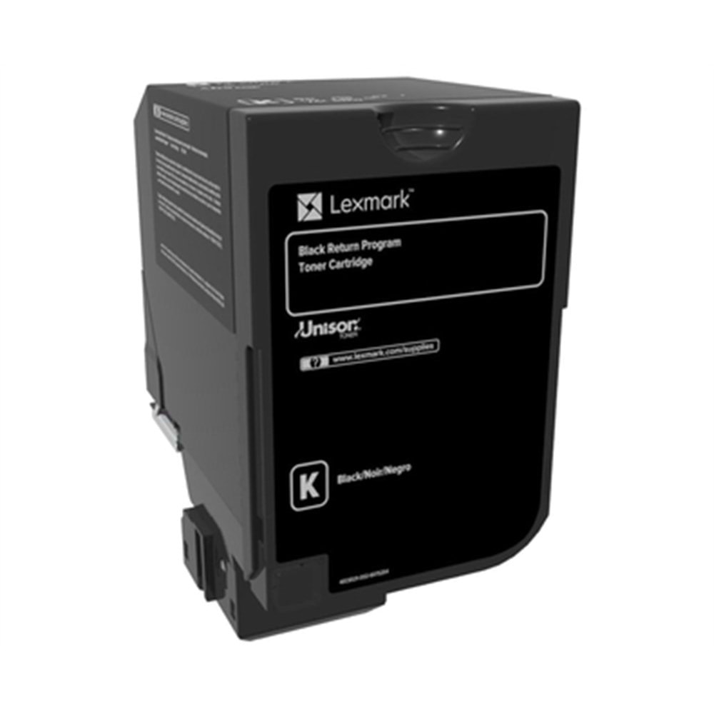 LEXMARK 74C50K0 CS720/725 CX725 SİYAH TONER ORJİNAL 3.000 SAYFA