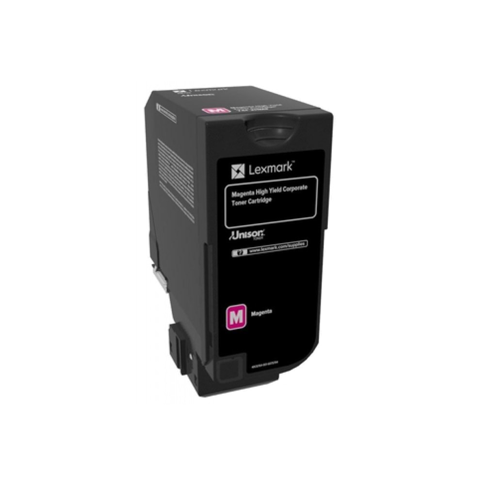 LEXMARK 74C5HME CS725 KIRMIZI TONER ORJİNAL 12.000 SAYFA