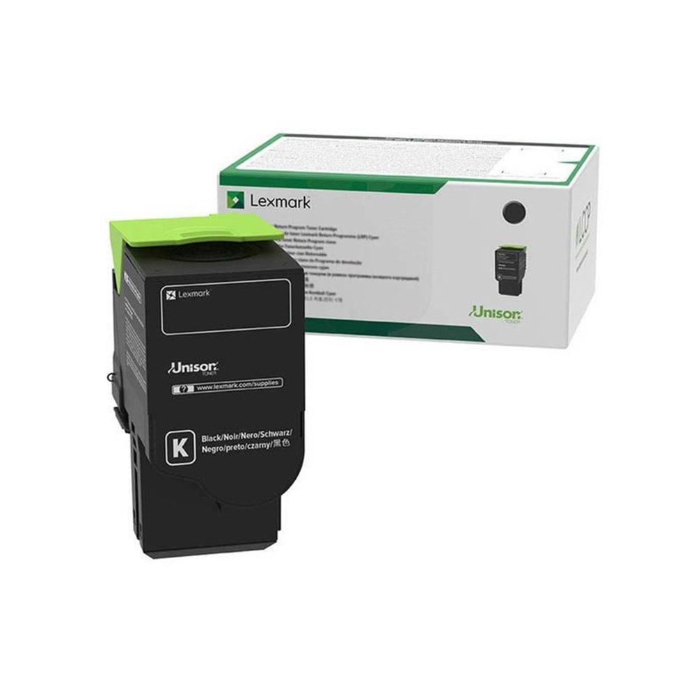 LEXMARK 78C5UK0 CS521/622 - CX622/625 SİYAH TONER ORJİNAL 10.500 SAYFA