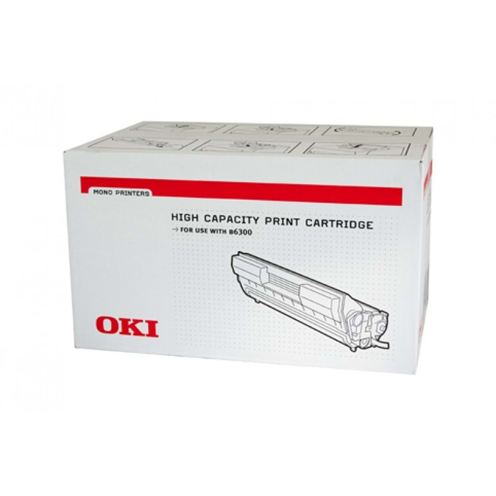 OKI 09004079 B6300 SİYAH TONER ORJİNAL 17.000 SAYFA