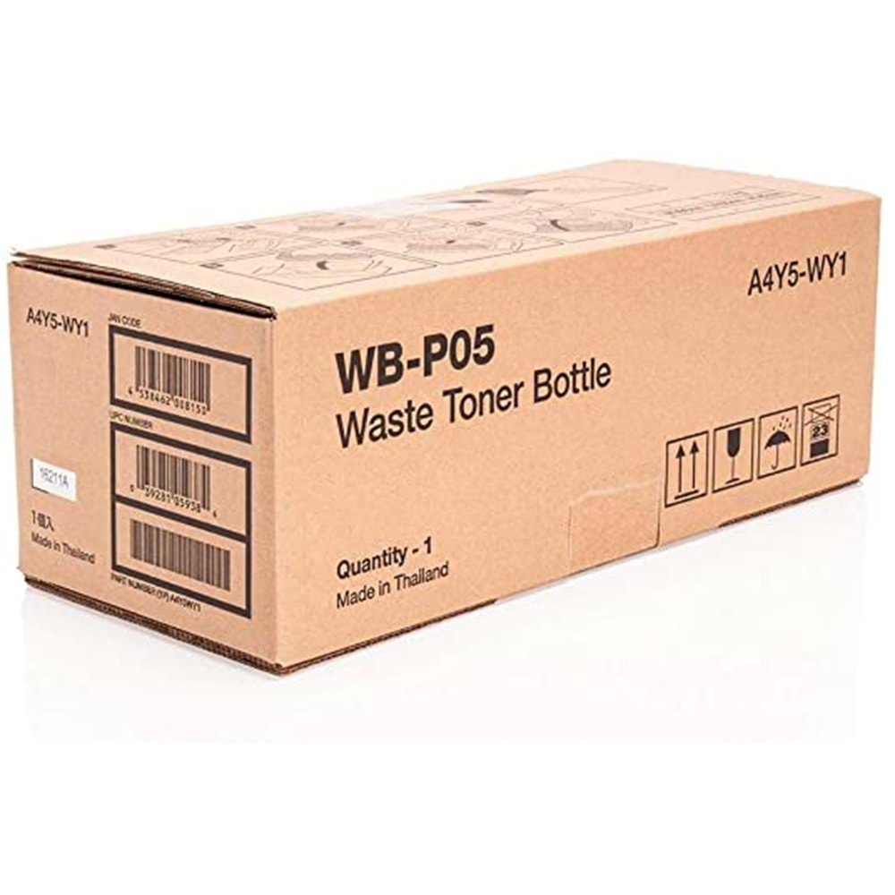 KONICA MINOLTA WB-P05 C3350/3850 ATIK TONER KUTUSU ORJİNAL 30.000 SAYFA A4Y5-WY1