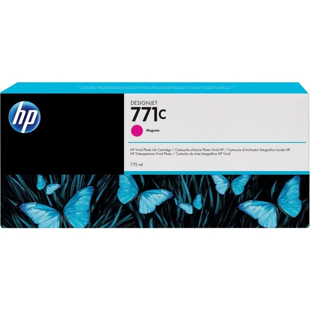 HP B6Y09A (771C) Z6200/6600/6800 MACENTA 775 ML KARTUŞ ORJİNAL