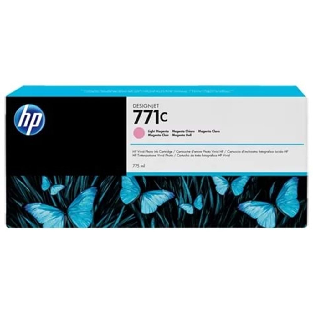 HP B6Y11A (771C) Z6200/6600/6800 AÇIK MACENTA 775 ML KARTUŞ ORJ