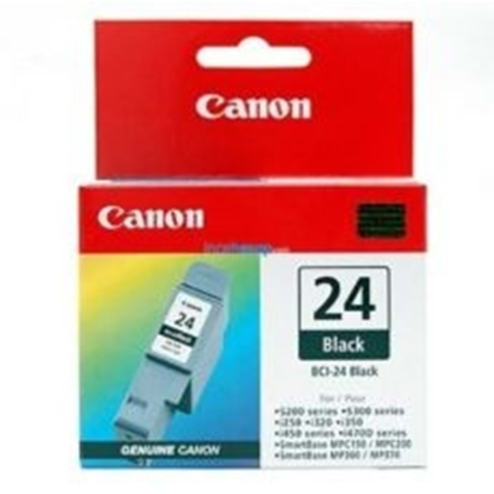 CANON BCI-24BK i250/450/S200/ip1000 SİYAH KARTUŞ ORJİNAL 235 SYF