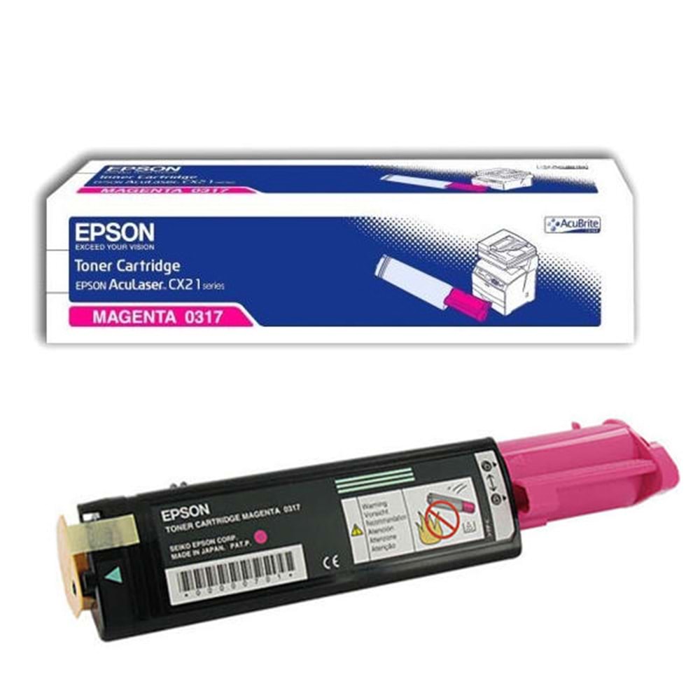 EPSON C13S050317 ACULASER CX21 KIRMIZI TONER ORJİNAL 5.000 SAYFA