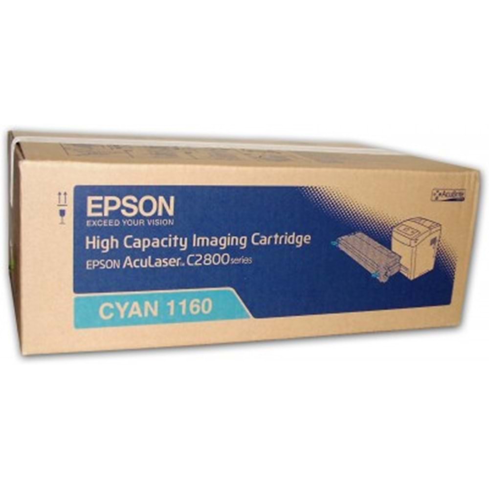 EPSON C13S051160 ACULASER C2800 MAVİ TONER ORJİNAL 6.000 SAYFA