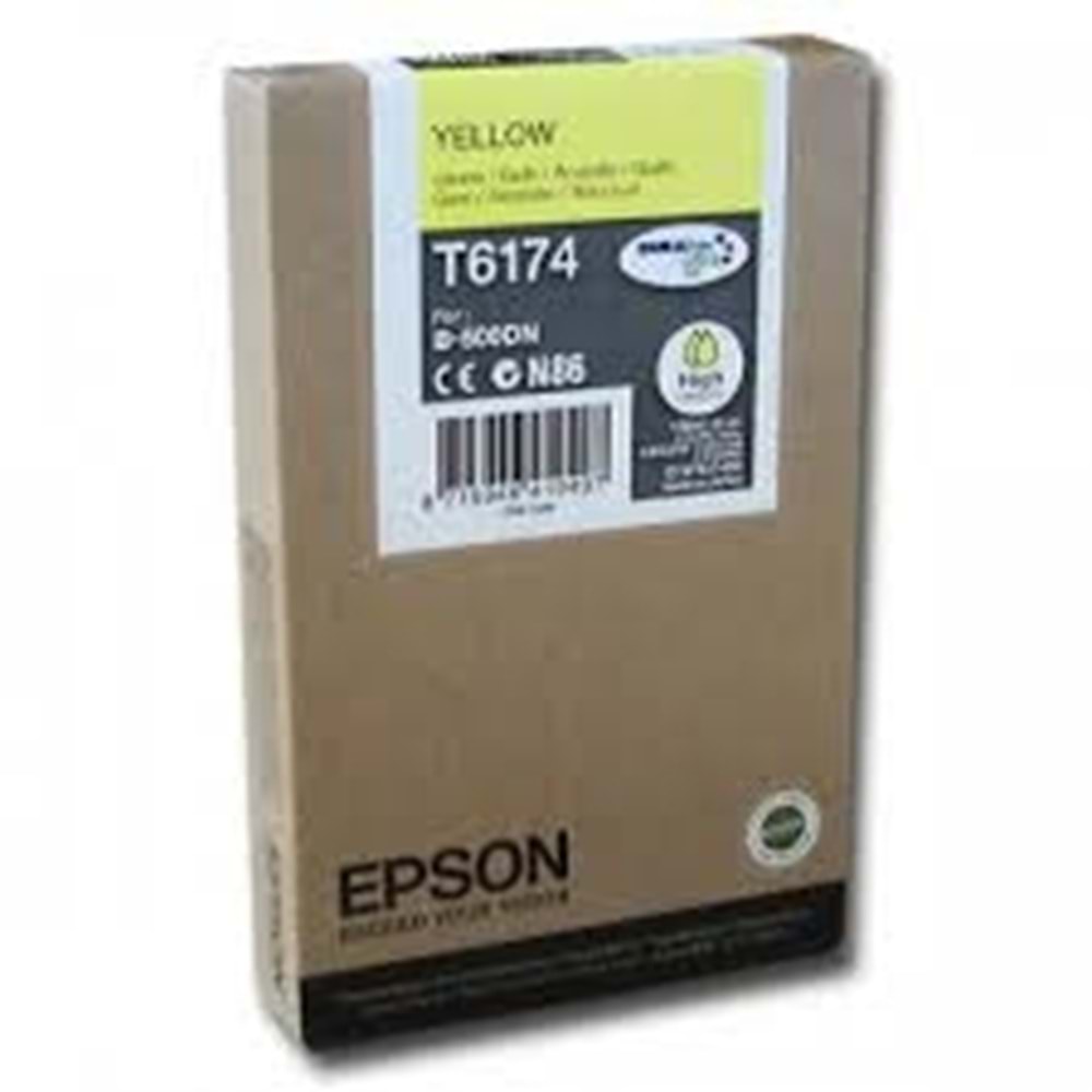 EPSON C13T617400 B-500DN/510DN SARI KARTUŞ ORJİNAL 7.000 SAYFA