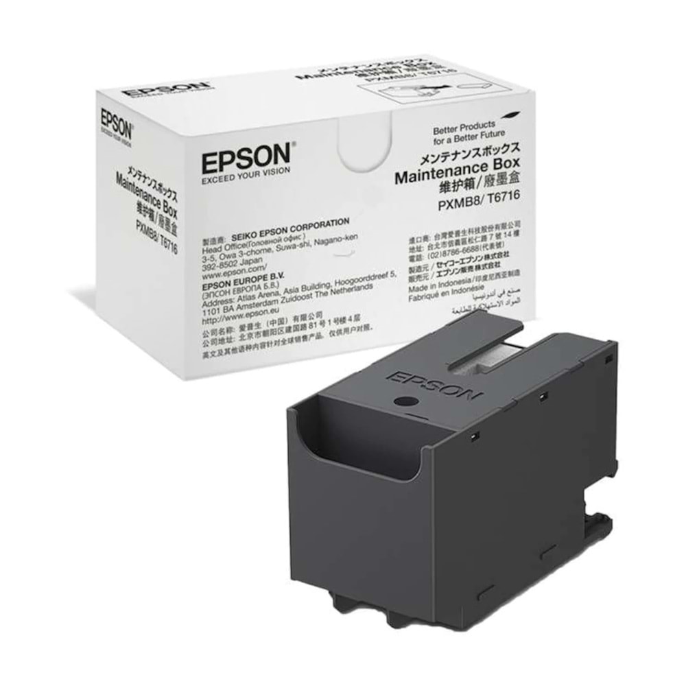 EPSON C13T671600 WF-5790/5290 MAINTENANCE BOX (ATIK KUTUSU) ORJİNAL 50.000 SAYFA