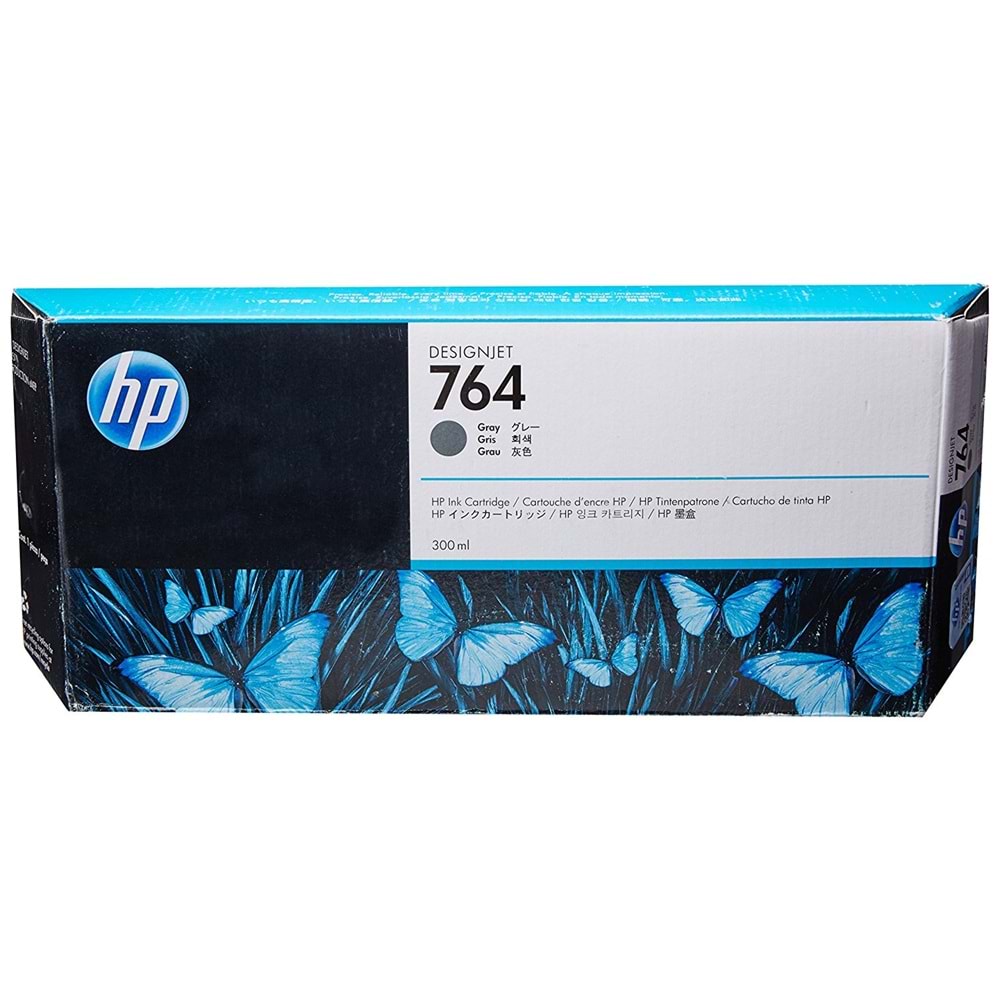 HP C1Q18A (764) T3500 GRAY KARTUŞ ORJİNAL 300 ML.