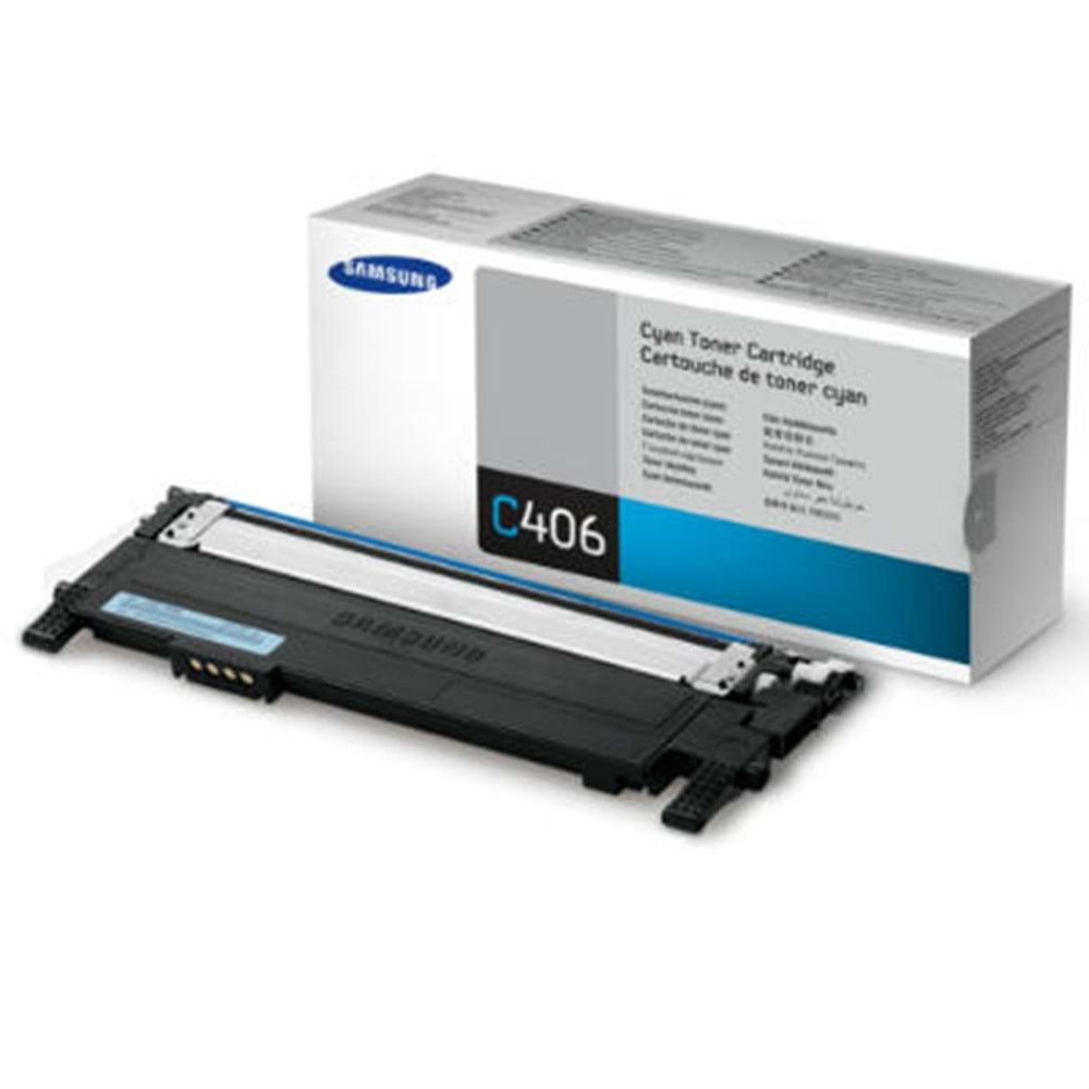 SAMSUNG C406S CLP-365/CLX-3305/C410/460 MAVİ TONER ORJİNAL 1.000 SAYFA ST986A