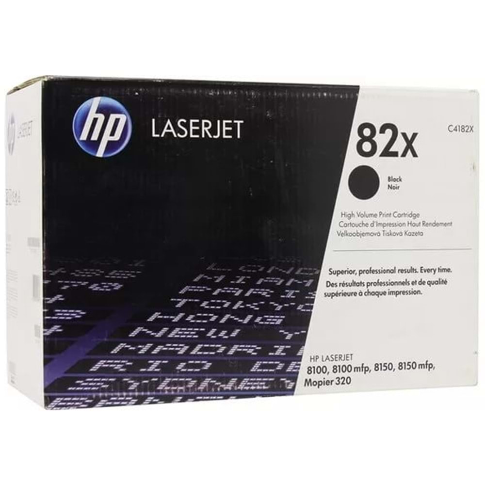 HP C4182X (82X) 8100/8150 LASER TONER ORJİNAL 20.000 SAYFA