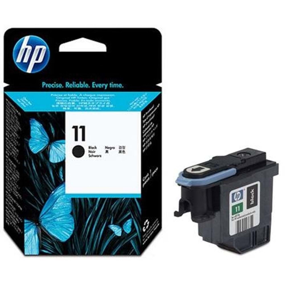 HP C4810A (11) 110/800/2230/2300 SİYAH BASKI KAFASI ORJİNAL 16.000 SAYFA