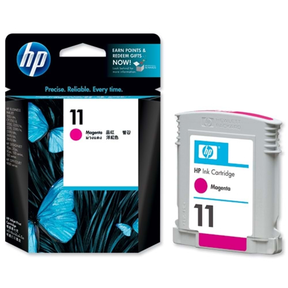 HP C4837A (11) 10PS/100/120/1100/2200 KIRMIZI KARTUŞ ORJ 2.350 SY