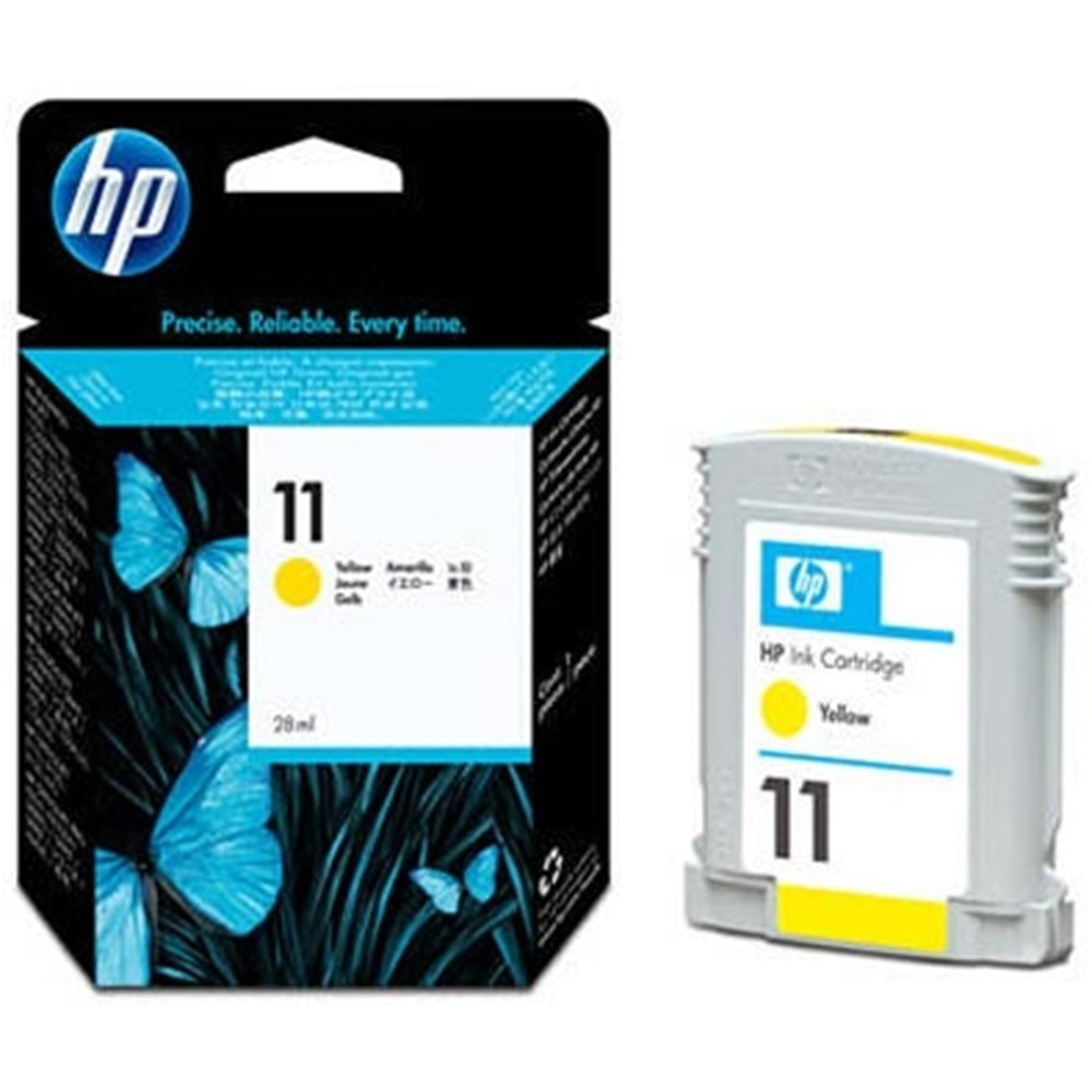 HP C4838A (11) 10PS/100/120/1100/2200 SARI KARTUŞ ORJİNAL 2.350 SAYFA
