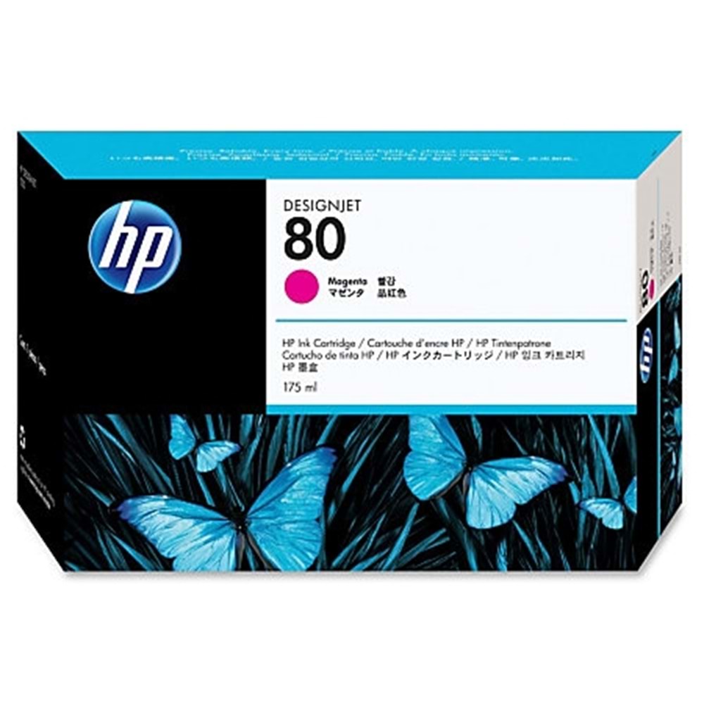 HPK C4874A (80) 1050/1055 KIRMIZI KARTUŞ ORJİNAL 175 ML.