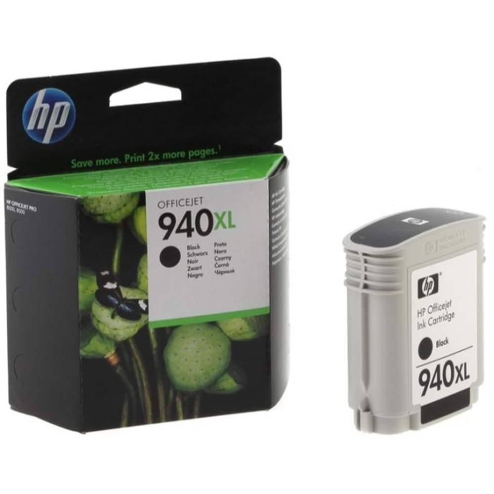 HP C4906A (940XL) 8000/8500/8500A SİYAH KARTUŞ ORJİNAL 2.200 SYF