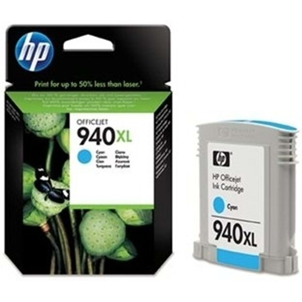HP C4907AE (940XL) 8000/8500/8500A MAVİ KARTUŞ ORJİNAL 1.400 SYF