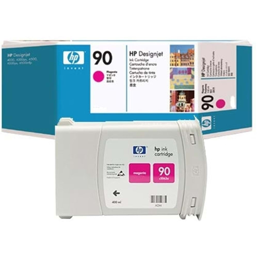 HP C5063A (90) 4000/4020/4500/4520 KIRMIZI KARTUŞ ORJİNAL 400 ML
