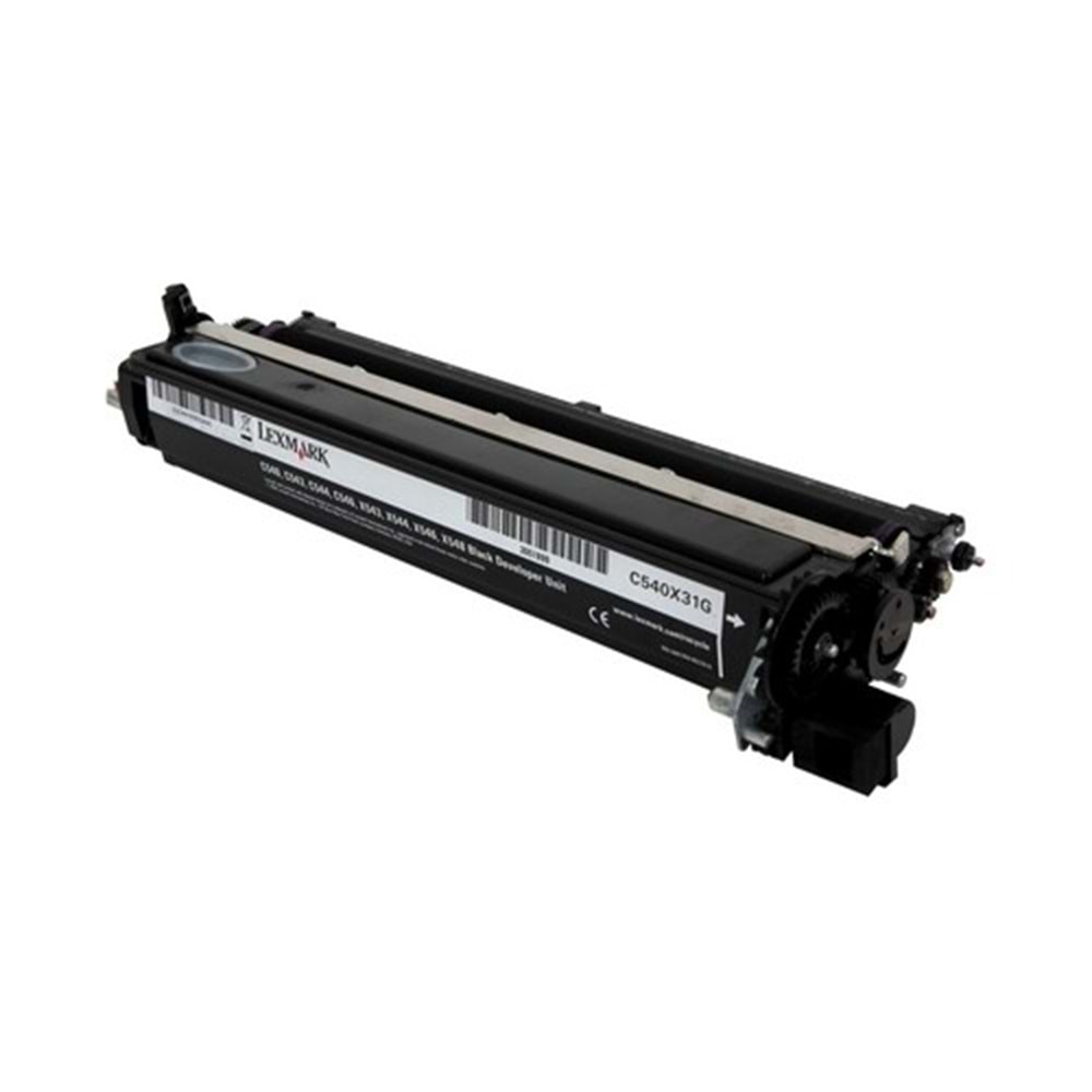 LEXMARK C540X31G C-X 540/543/544/546 SİYAH DEVELOPER ORJ KUTUSUZ