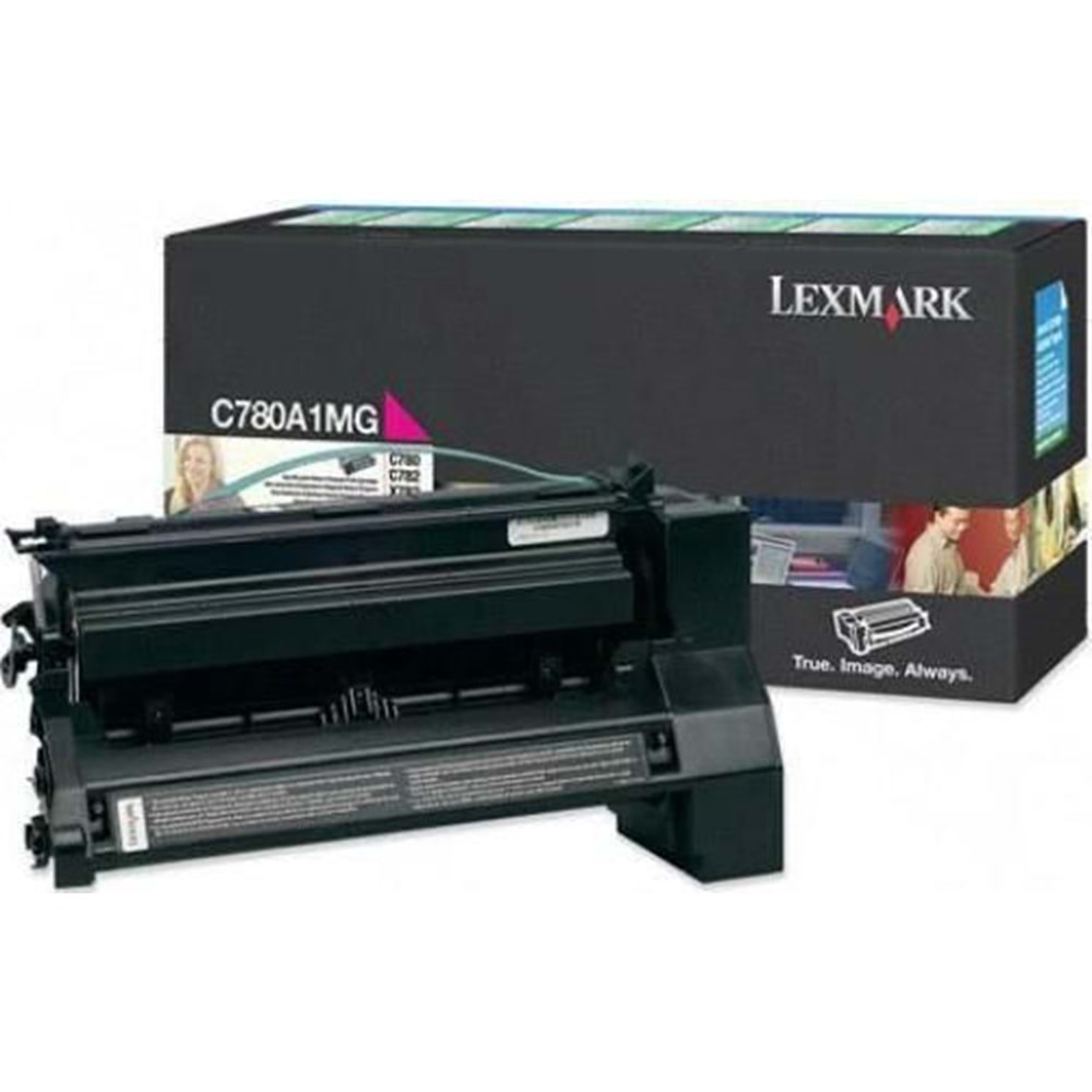 LEXMARK C780A1MG C780/C782/X782 KIRMIZI TONER ORJİNAL 6.000 SAYFA
