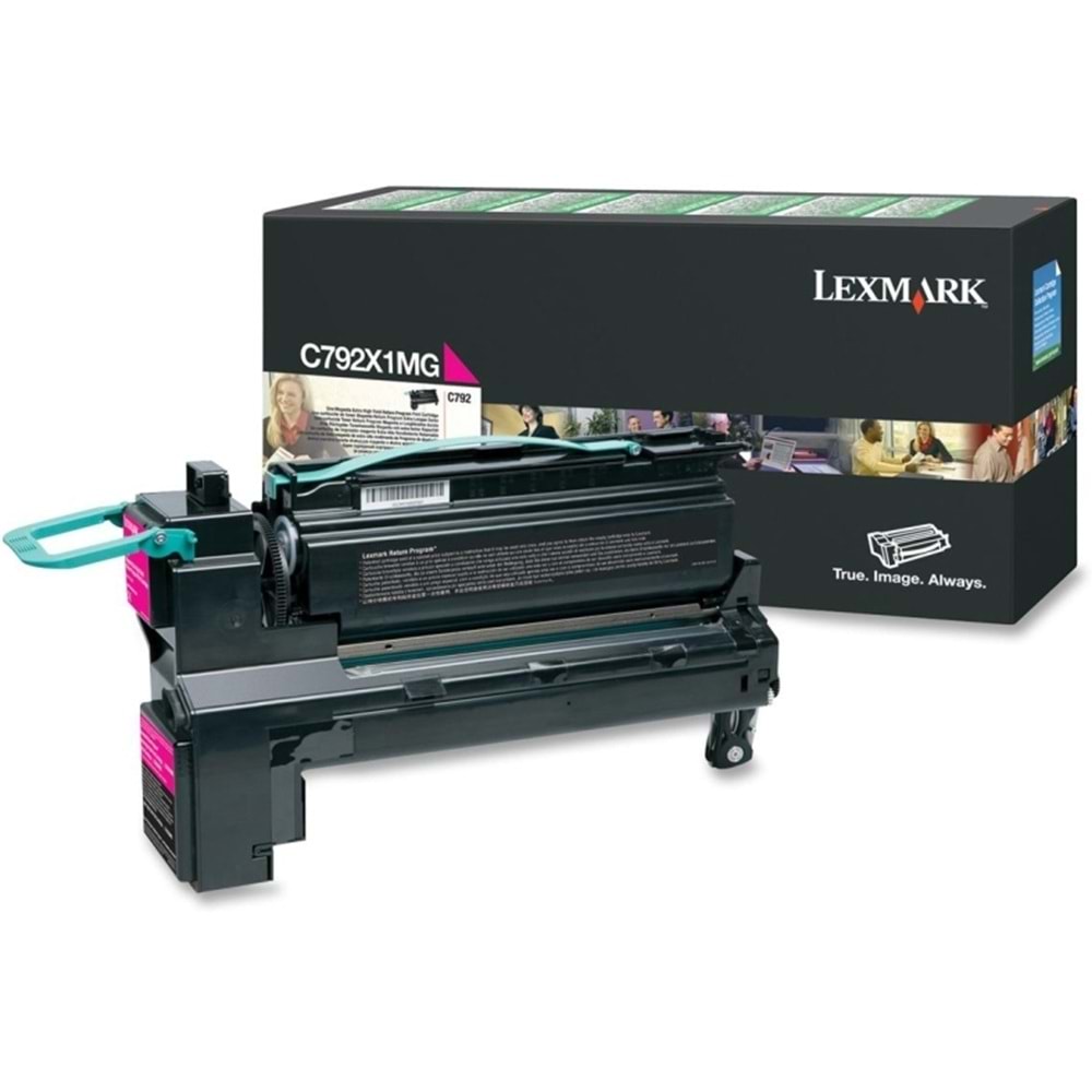 LEXMARK C792X1MG C792 KIRMIZI TONER ORJİNAL 20.000 SAYFA