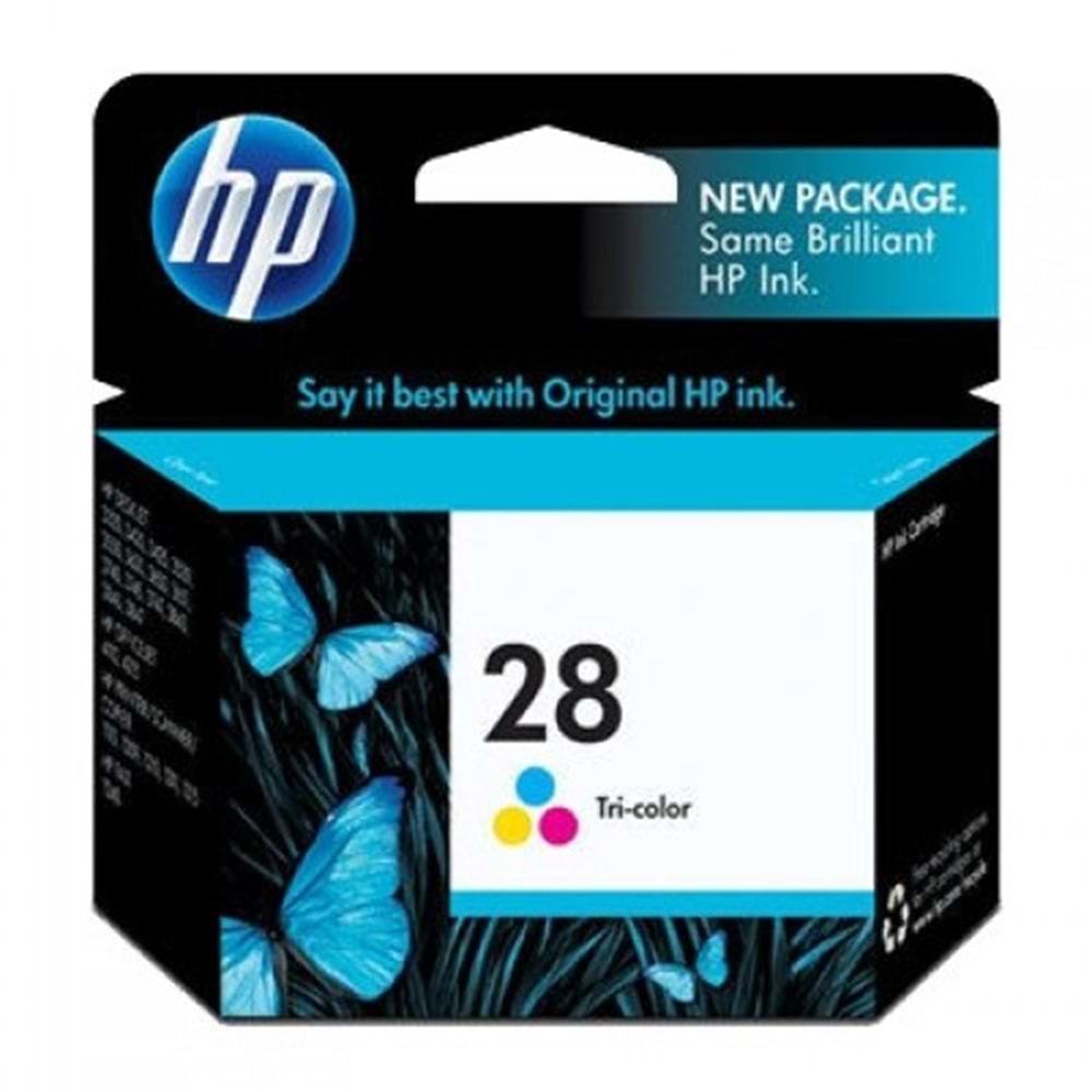 HP C8728A (28) 3845/5150/4212/1210 RENKLİ KARTUŞ ORJİNAL 240 SAYFA