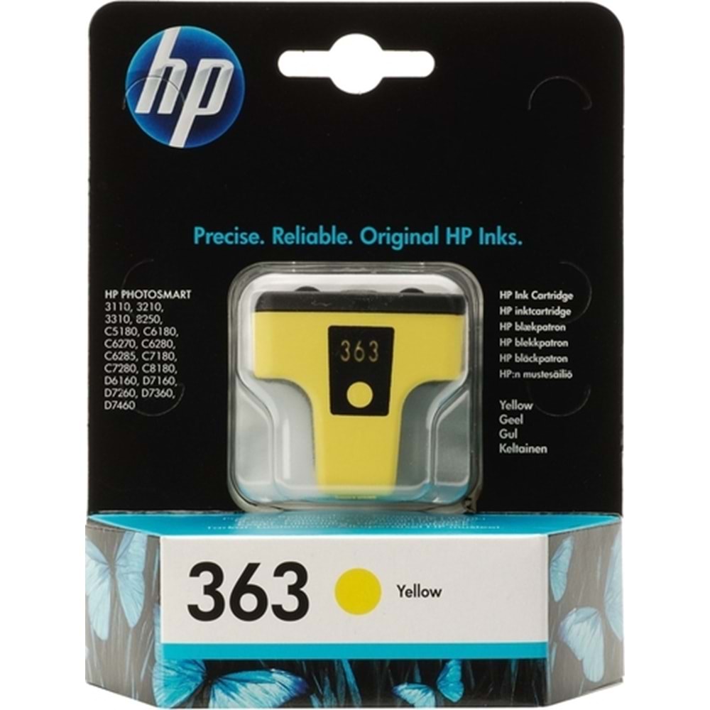 HP C8773EE (363) C6180/6280/7180/7280 SARI KARUŞ ORJİNAL 500 SYF
