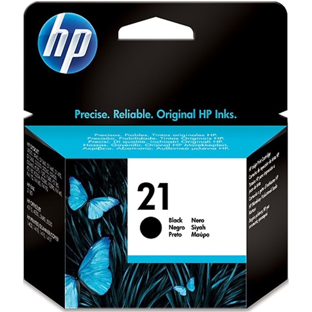 HP C9351AE (21) D2360/2460/F2180/4180 SİYAH KARTUŞ ORJİNAL 190 SAYFA
