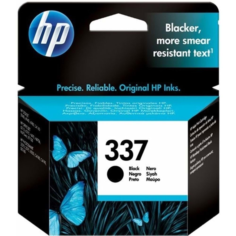 HP C9364E (337) 6940/6980/100 SİYAH MÜREKKEP KARTUŞ ORJİNAL 420 SAYFA