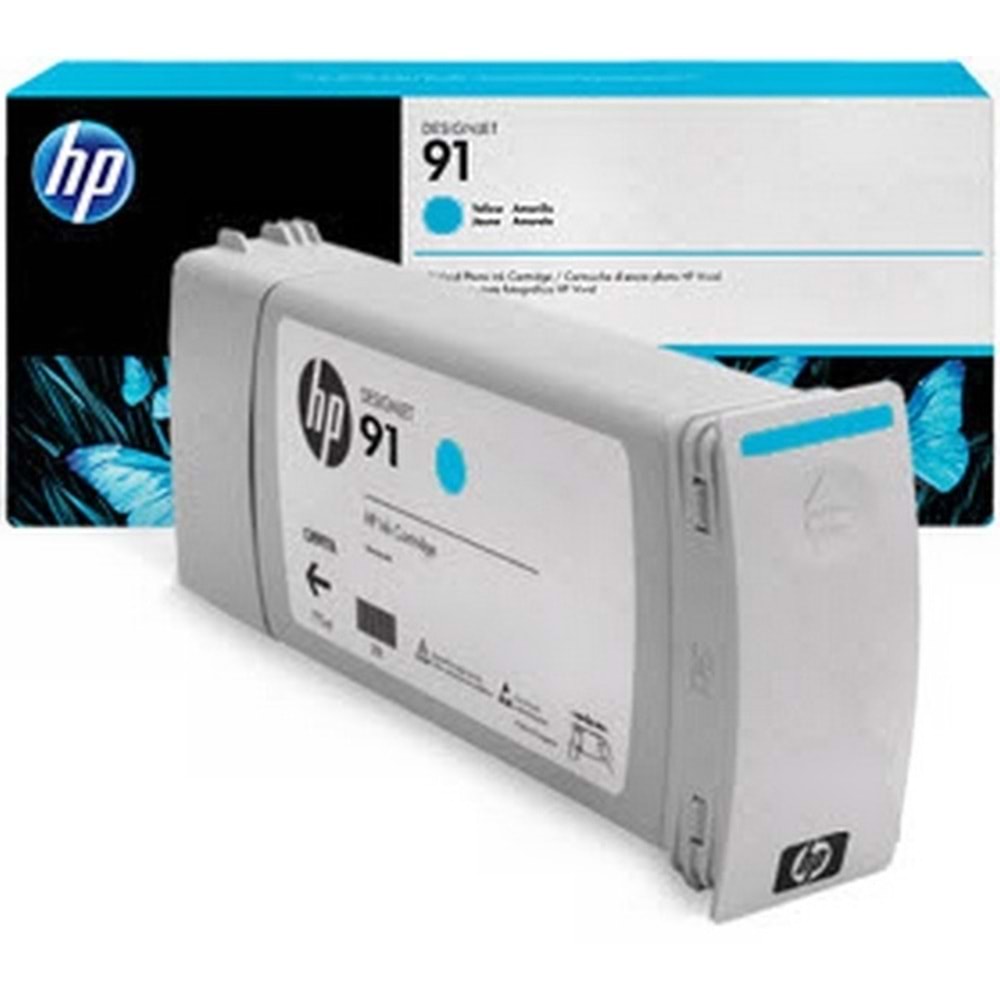 HP C9467A (91) Z6100/Z6100ps MAVİ KARTUŞ ORJİNAL 775 ML
