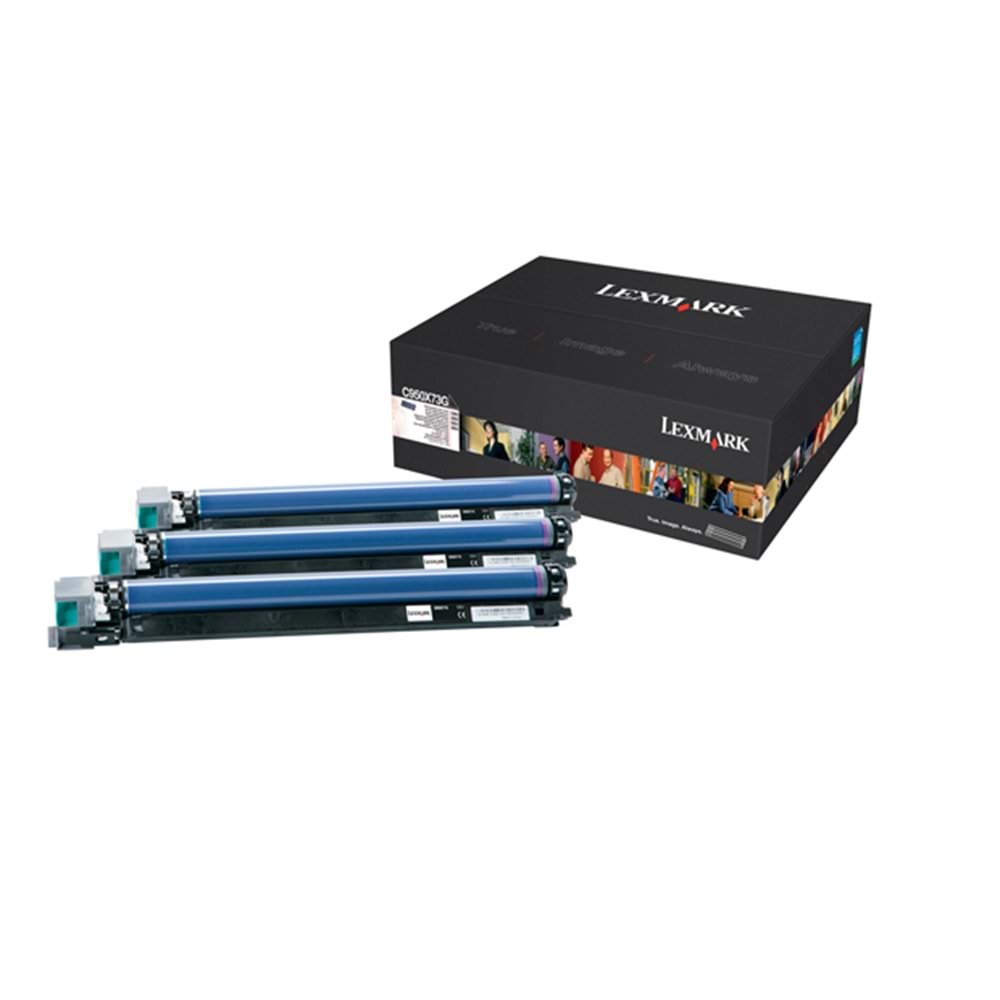 LEXMARK C950X73G C950/X950/X952/X954 3LÜ RENKLİ DRUM ÜNİTESİ 115K