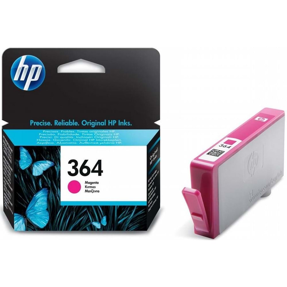 HP CB319EE (364) 3070/5510/6510 KIRMIZI KARTUŞ ORJİNAL 300 SAYFA