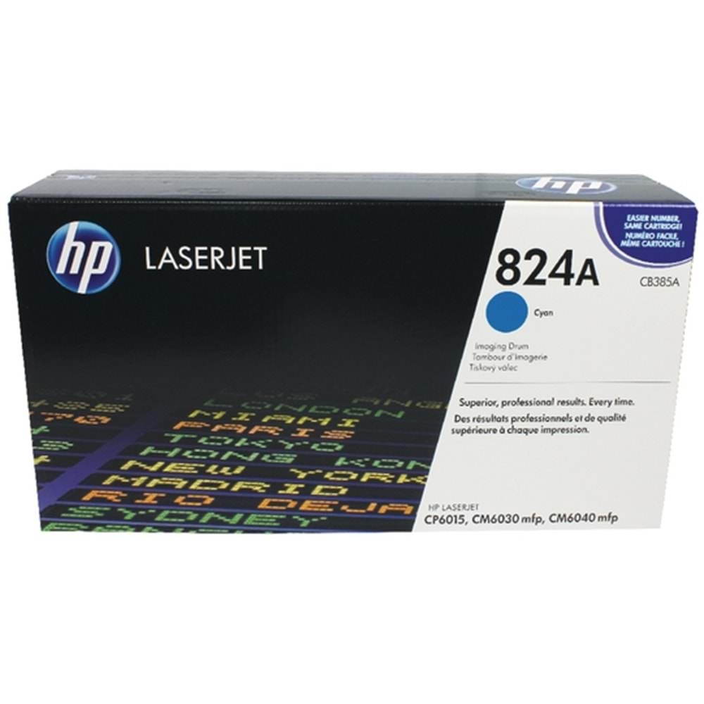 HP CB385A (824A) CP6015/CM6030/6040 MAVİ DRUM ORJİNAL 23.000 SYF