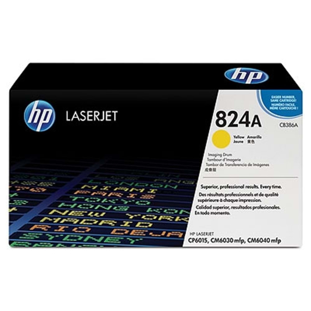 HP CB386A (824A) CP6015/CM6030/6040 SARI DRUM ORJİNAL 23.000 SYF