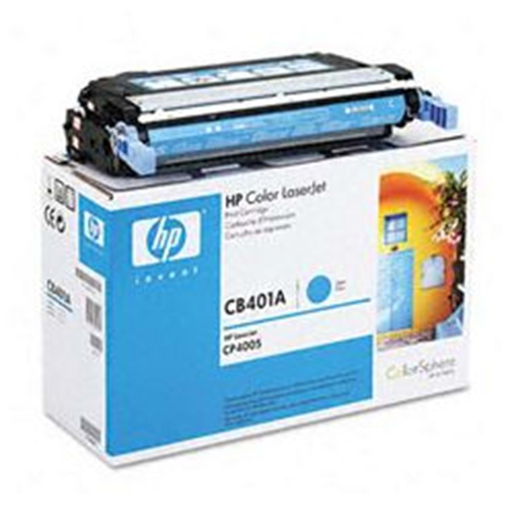 HP CB401A 642A CP4005 MAVİ TONER ORJİNAL 7.500 SAYFA