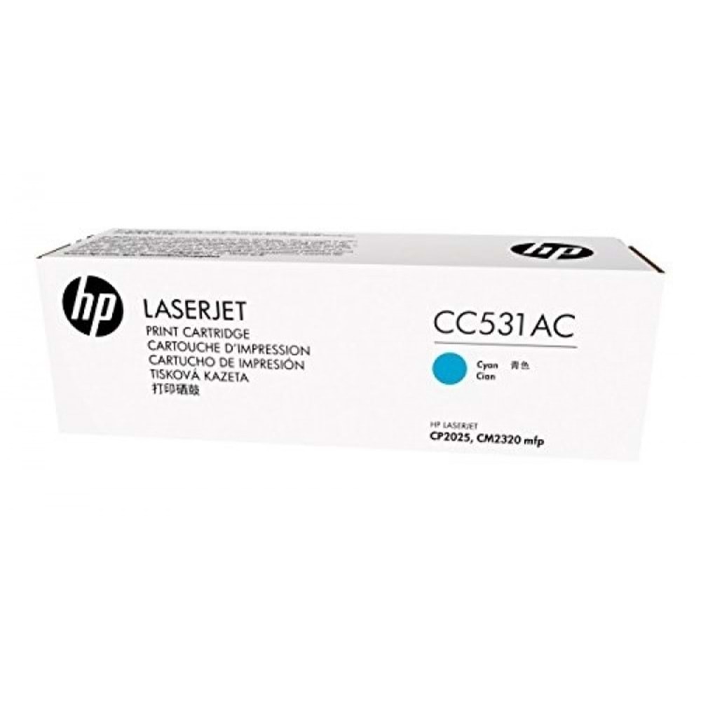 HP CC531AC (304A) CP2025/CM2320 MAVİ TONER ORJİNAL 2.800 SAYFA